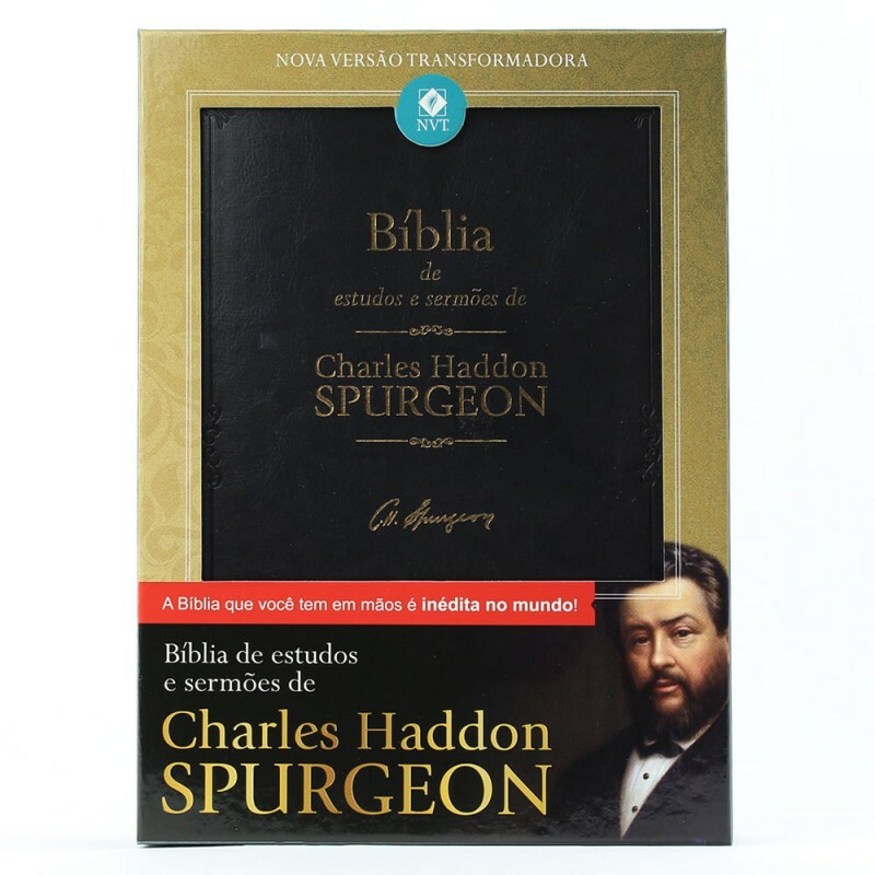 Bíblia de Estudos e Sermões de Charles Spurgeon | Nvt